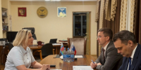 Состоялась встреча руководителей Избирательной комиссии Белгородской области с уполномоченным по правам человека в Белгородской области Жанной Николаевной Киреевой. - Избирательная комиссия