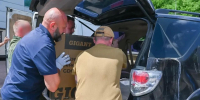 Гуманитарный груз из Ленинского округа отправлен бойцам на Луганское и Херсонское направления - Ленинский городской округ