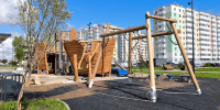 Комплексное благоустройство зелёной зоны возле ЖК «Корабли» в рамках нацпроекта находится на финальном этапе - Администрация г. Нижний Новгород