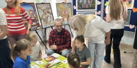 В Детской поликлинике № 2 г. Саранска в рамках проекта «Культурное долголетие» открылась выставка «Мир глазами детей» - Министерство культуры