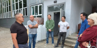 Алексей Васильев ознакомился с ходом капремонта в Гимназии № 1 - Собрание депутатов