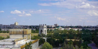 Опубликованы первые фото с верхней точки 50-метрового колеса обозрения на юге Волгограда - ИА Высота 102.0