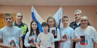 17 июля 2026 года, в актовом зале ОМВД России «Верхнекамский» было организовано и проведено торжественное мероприятие, посвященное вручению Российских паспортов - ОМВД Верхнекамского района 