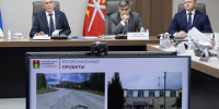 На совещании под председательством Дмитрия Миляева обсудили реализацию нацпроектов в рабочем поселке Славный - Правительство области