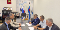 Рабочая встреча руководителя управления с председателем Архангельской областной избирательной комиссии - УФК по Архангельской области и НАО
