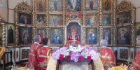 «Святии царственнии страстотерпцы, молите Бога о нас». Божественная литургия в Успенском храме г. Мглина - Мглинское благочиние