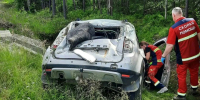 В Кандалакшском округе погиб в ДТП водитель перевернувшегося Renault Duster - КП Мурманск