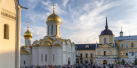 Управляющий Нижегородской епархией сослужил Святейшему Патриарху Кириллу на всенощном бдении в Троице-Сергиевой лавре - Нижегородская епархия