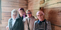 Литургия в деревянном храме на горе Левитана - Шуйская епархия