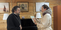 Архиепископ Роман встретился с деканом филологического факультета СВФУ - Якутская и Ленская епархия
