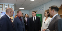 Глава Якутии осмотрел ход капитального ремонта школы № 23 в Айхале - Якутское-Cаха ИА