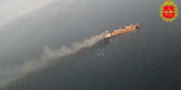 В Чёрном море уничтожен контейнеровоз ВСУ></div>
	<div class= - Вести.Севастополь