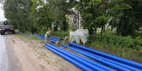 В поселке Вольгинский меняют изношенные сети водоснабжения - PRO Город Владимир