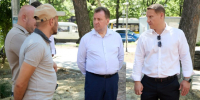 В Ставрополе завершается ремонт сквера возле  лицея №8 на проспекте К.Маркса. - Администрация Ставрополя