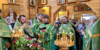 Торжественными богослужениями отмечен престольный праздник Сергиевского храма мкр. Верхняя Березовка г. Улан-Удэ - Улан-Удэнская и Бурятская епархия