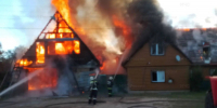 В Унече сгорели гараж и жилой дом - БрянскToday.Ru
