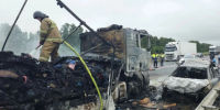 В горящих машинах погибли дети: кадры с места жуткой аварии в Самарской области - КТВ-ЛУЧ