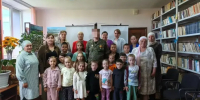 Участник СВО Зульфат Гатиятуллин встретился с детьми в центральной библиотеке Больших Кайбиц - Кайбицкие зори