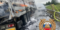 Трасса М-5 перекрыта: фура снесла три машины, затем вспыхнул огромный пожар - причины трагедии - КТВ-ЛУЧ