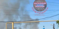 Ландшафтный пожар бушует между Ростовом и Азовом - DonDay.Ru