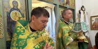 В храме святого преподобного Сергия Радонежского города Михайловска состоялся престольный праздник - Епархия