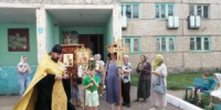 Первый Крестный ход был совершен в поселке Радищев - Братск-Православный