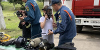 Ливенцы примерили на себя профессию пожарного - Уездный город