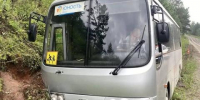 В Красноярском крае автобус с детьми съехал в кювет - Baikal24.Ru