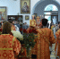 Преосвященнейший Евфимий, епископ Усманский, викарий Липецкой епархии, совершил Божественную литургию и чин молебного пения с крестным ходом в Богоявленском храме г. Усмани - Липецкая Епархия