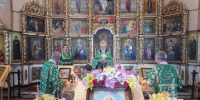 «Воистинну тя велика учителя, мудре Сергие, Российским странам Христос дарова…». Память преподобного Сергия Радонежского почтили в Успенском храме г. Мглина - Мглинское благочиние