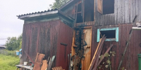 Добровольные пожарные помогли справиться с огнём в частном доме в Коми - Pg11.Ru