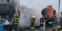 В Магадане огнем уничтожен бензовоз - MagadanMedia.Ru