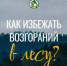 Как избежать лесных пожаров - Бирский район
