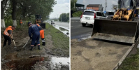 В Новосибирске ликвидируют разлив 200 литров дизельного топлива - Gorsite.Ru