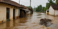 В Октябрьском районе потоп: вода поднялась мгновенно, разрушен дом - Про Город Пермь