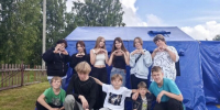 Палаточный лагерь «Патриоты»: лето, которое запомнится надолго - Газета Вохомская правда