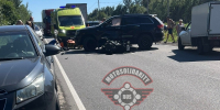 Тяжелое ДТП с мотоциклом: байкер в реанимации - SyasNews.Ru