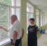 Глава Енотаевского округа Борис Будаев проверил ход ремонта волжской школы - Газета Енотаевский вестник