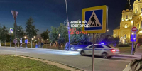 Водитель BMW протаранил столб у Стрелки и пытался скрыться в вечер Суперкубка - НИА Нижний Новгород