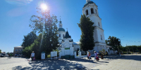 Божественная литургия впервые за 90 лет прошла в Троицком храме Зарайска - РТВ-Подмосковье