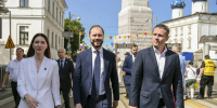19.07.2026 | Виталий Королев на открытии Дня города Твери сообщил о включении столицы Верхневолжья в «Золотое кольцо России» - Правительство области