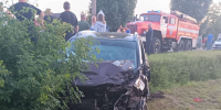 Два человека попали в больницу после столкновения двух легковушек в Воронежской области - Обозреватель.Врн