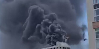 Строящийся 25-этажный дом загорелся в Новороссийске - Газета Краснодарские известия