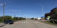 В Коми водитель врезался в столб после наезда на велосипедиста - Pg11.Ru