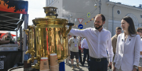 Виталий Королев в День города проверил объекты благоустройства Твери - Газета Вся Тверь