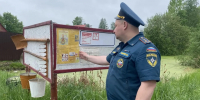 Сотрудники МЧС провели противопожарный рейд в садоводстве Лужского района - Online47.Ru