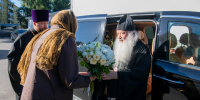 В день Собора Радонежских святых, митрополит Орловский и Болховский Тихон возглавил Божественную литургию в храме иконы Божией Матери «Знамение» Курская-Коренная города Орла. 19 июля 2026 г. - Орловская и Ливенская епархия