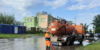 В Балаково откачивают воду на улицах после дождя - ProBalakovo.Ru