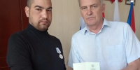 Участника СВО из Первомайского округа наградили медалью «За отвагу» - Тамбовская жизнь