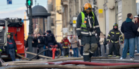 Пять человек эвакуировали из пожара в Доходном доме Заславского в центре Петербурга - Комсомольская правда